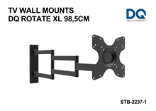 Load image into Gallery viewer, DQ Rotate XL 98,5 cm Black TV Wall Bracket