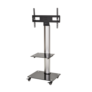 DQ Mobile TV Stand Adrian 2 Silver