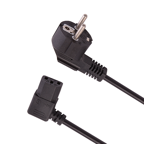 DQ Power Cable C13 Right Angled 3M
